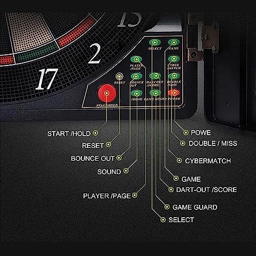 Amazon.co.jp: 電子ダーツボードセット、LED電動デジタルダーツ